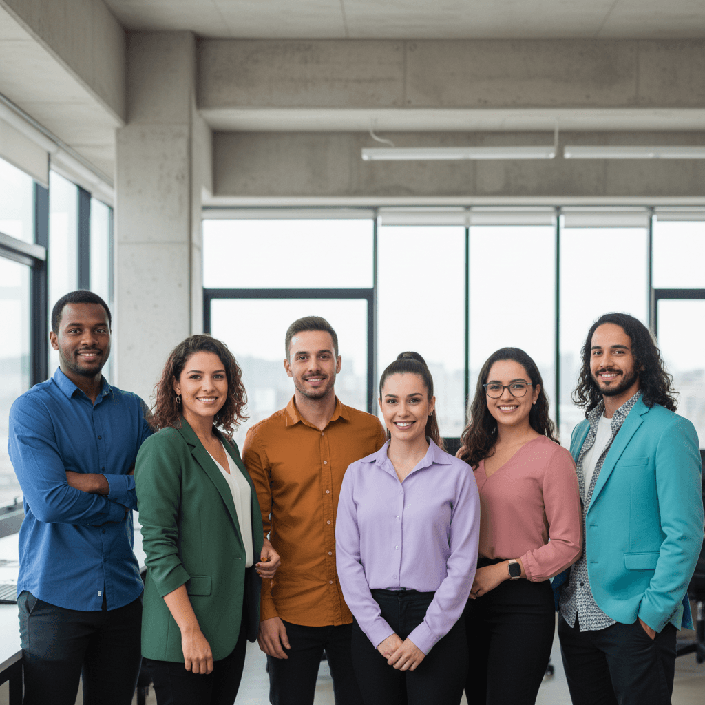 Time de agentes de IA da Easyia